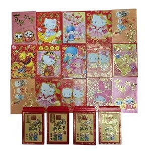 Sanrio Hello Kitty Chinese New Year Red Envelopes Hongbao